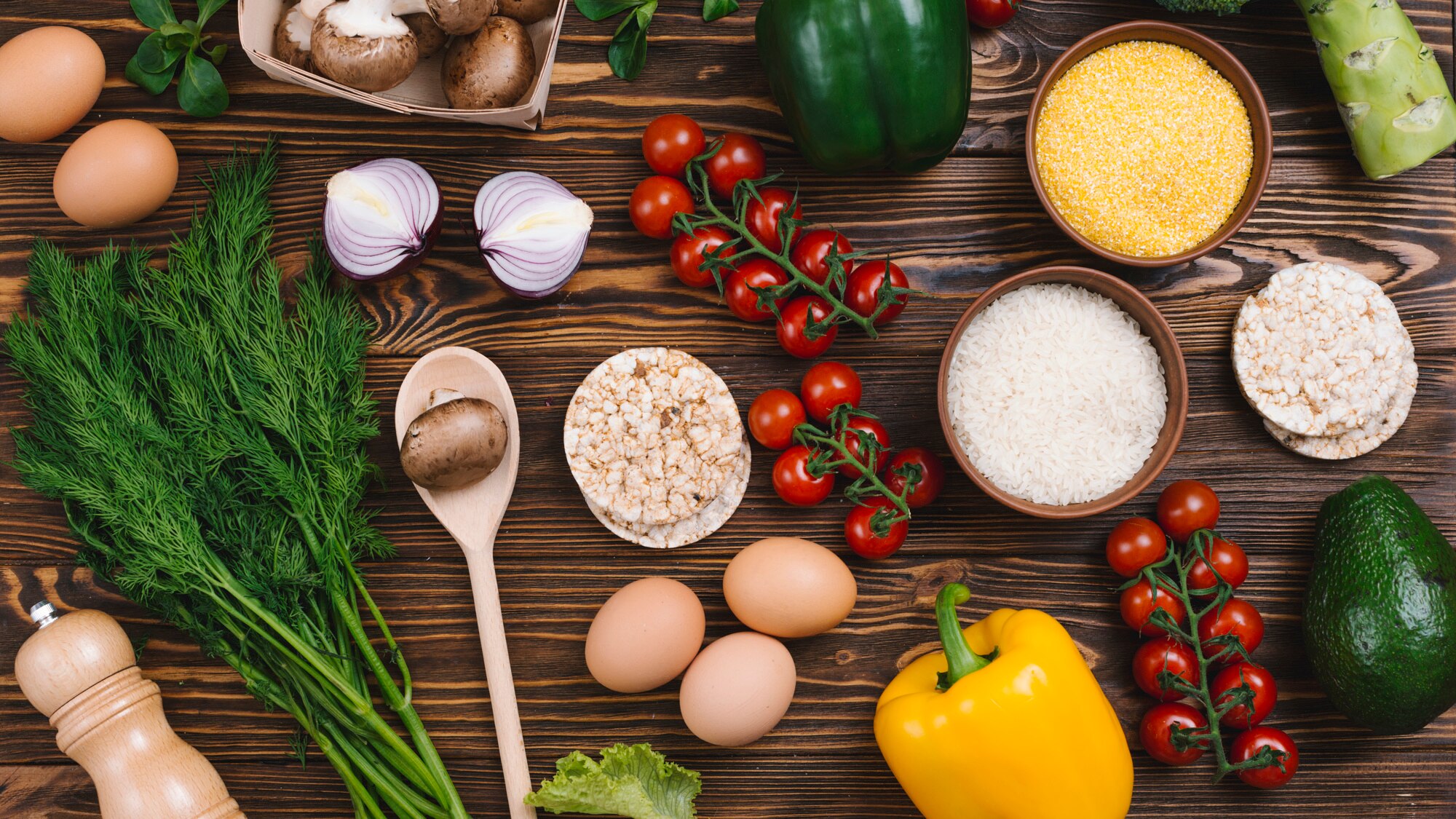 Ingrediente variate și proaspete
